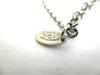 Authentic CHANEL CC Logo Camellia Motif Plastic Plated Silver Chain Necklace #9786  Refurbished