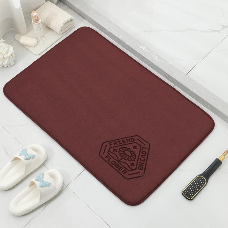 Коврик для двери, устойчивый к растяжению, впитывающий коврик для ванной, коврик для ванной, нескользящий утолщенный коврик для коврового покрытия