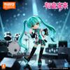 Оригинальная Hatsune Miku Q-версия 17-е Чудесное Издание Miku Singer Фигурка Действия Подвижные Суставы Сборная Игрушка Кукла Подарок