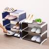 Four Layer Assembled Fabric Shoe Rack, Home Living Room, Bedroom, Cotton Mop Rack, Simple Dustproof Shoe Storage Rack