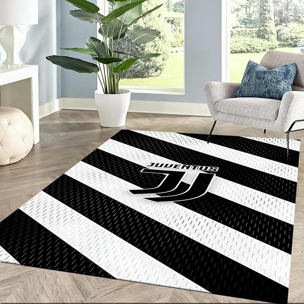 Juventus Floor Rug Office Rug Perfect For Game Room Living Rooms Dormitory Bedrooms Antislip Carpet Decorate Offices Gift For Festivals
