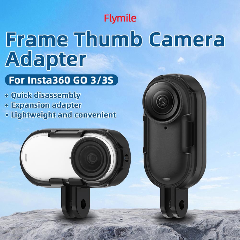 Для Insta360 GO 3 GO 3S Вертикальный и Горизонтальный Набор Креплений для Экшн-Камеры Адаптер Крепления Длинный Винт Кронштейн для Отвода Тепла Защитный Чехол