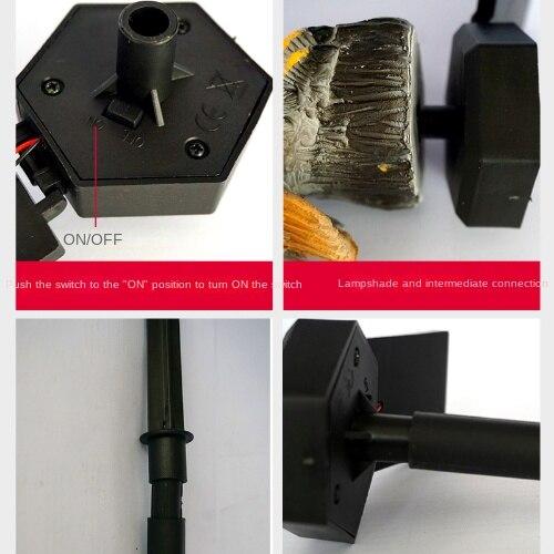 Солнечная Орел Торшер Животное Лампа Белка Панда Вилла Украшение Двора Атмосфера Лампа Газон Лампа Сова