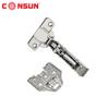 Stainless Steel 304 Hydraulic Buffer Soft Close Full Coverage 0 Crank Wardrobe Kitchen Cabinet Furniture Cabinet Hinge
