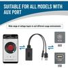 Car Receiver Bluetooth Aux Adapter 3.5MM/0.14IN Car Bluetooth Receiver for Speeding Highly Transmissing Without Distortion Aux Wireless Adapter