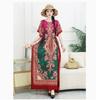 Summer vacation bohemian beach skirt exotic loose sunscreen dress smock