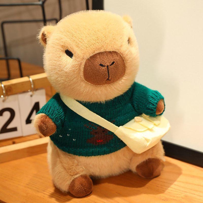 Популярная плюшевая кукла Kapi Bala Doll, одетая в капибару, милая кукла, подарок на тряпичную куклу