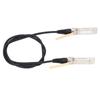 1 м 3,28 фута Кабель SFP+ 10 Гбит/с Высокоскоростной 10GBASE‑CU Пассивный Медный кабель прямого подключения Twinax для SFP‑H10GB‑CU1M
