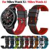 Силиконовый ремешок для часов 22 мм для Xiaomi Mi Mibro Watch X1 Ремешок Смарт-часы Запасной браслет для Mibro Watch A1 Ремешок на запястье