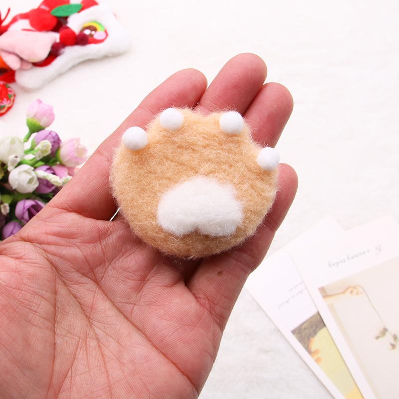 Bear Head Embroidery Sticker, Luggage, Clothing Accessories, Decorative Label, Towel Embroidery, Animal Head Self-Adhesive Patch, Underwear Sticker