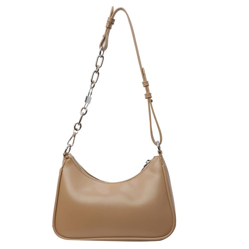 Весна и лето новая сумка для поездок на работу модная на плечо сумка-пельмень сумочка текстурная цепочка сумка под мышкой женский тренд