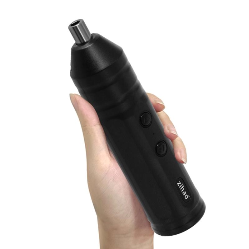 Беспроводная электрическая отвертка Портативный комплект отверток с зарядкой USB C со светодиодной рабочей подсветкой для ремонта бытовой техники