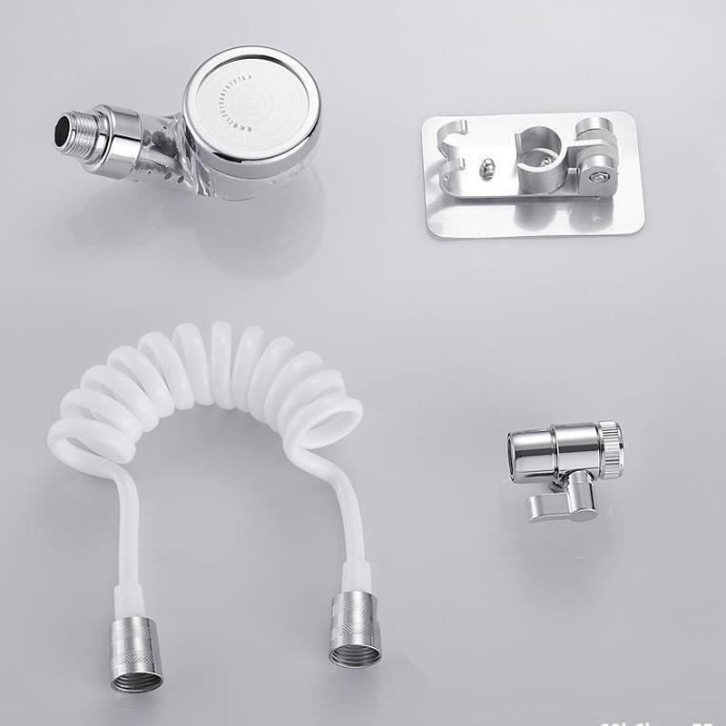 1 шт. Ручной смеситель с переключающим клапаном, душевая лейка для дома, ванной, кухни, набор адаптеров для смесителя, регулируемый смеситель с переключающим клапаном