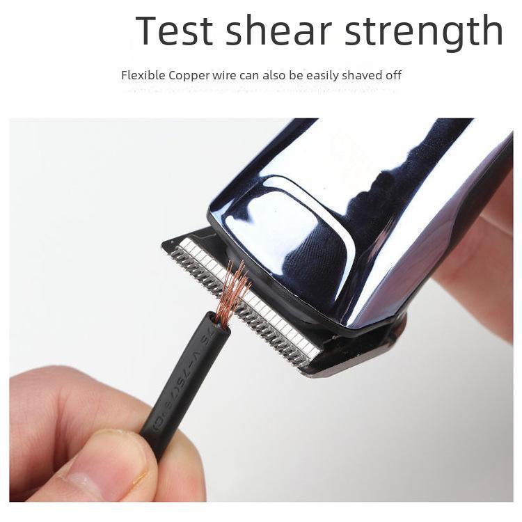 Аккумуляторная электрическая машинка для стрижки волос – парикмахерский нож с питанием от USB