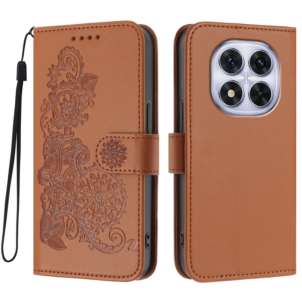 Для Xiaomi Redmi Note 14 Pro 4G чехлы для телефонов Mandala Flower кожаный кошелек мобильный чехол с ремешком