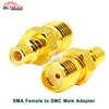 2 шт./лот RF-адаптер SMA на SMB/SMC/MCX/MMCX Штекер или Гнездо Прямой 50 Ом RF Коаксиальный Разъем Позолоченная Латунь