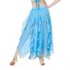 Костюм для восточных танцев для женщин Юбка для belly dance Шифоновая макси-юбка с оборками Наряд для танцовщицы живота Костюмы на Хэллоуин