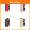 Iphone Premium Leatherstyle Silicone Case With Support For Customization