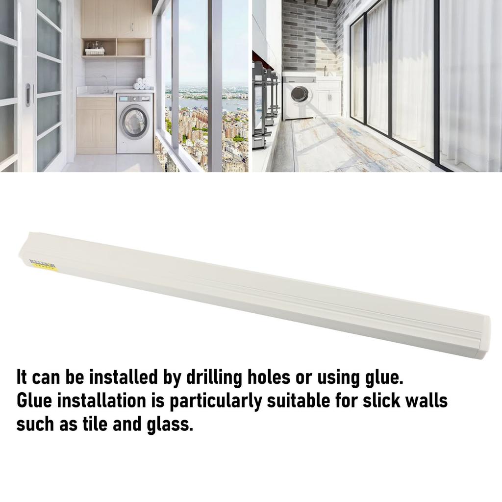 Настенная сушилка для белья, экономящая место, выдвижная настенная вешалка-сушилка для белья с сеткой