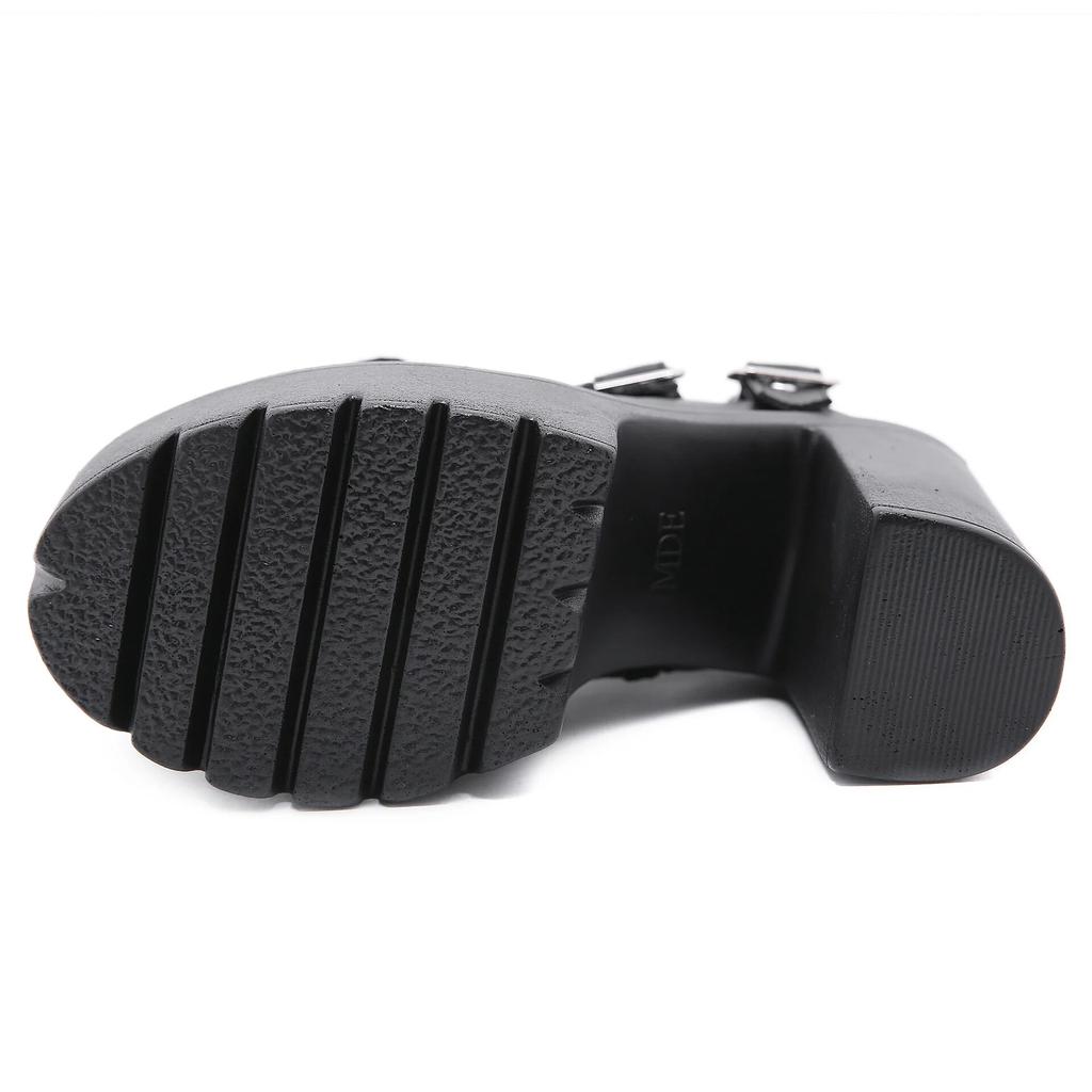 Осень-зима 2024, новая большая женская обувь на толстой подошве на каблуке 13 см, короткие сапоги на толстом высоком каблуке Lhx