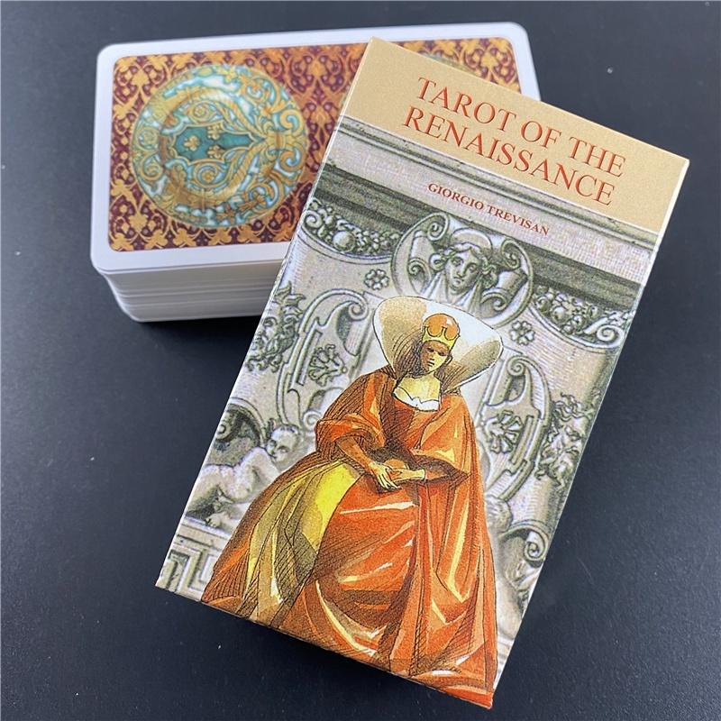 10.3*6cm Tarot of The Renaissance Cards Deck for Beginners Divination 78 Card Full Color