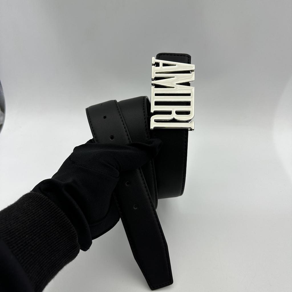 Мужской стильный кожаный ремень с гладкой пряжкой - Универсальный для бизнеса и моды