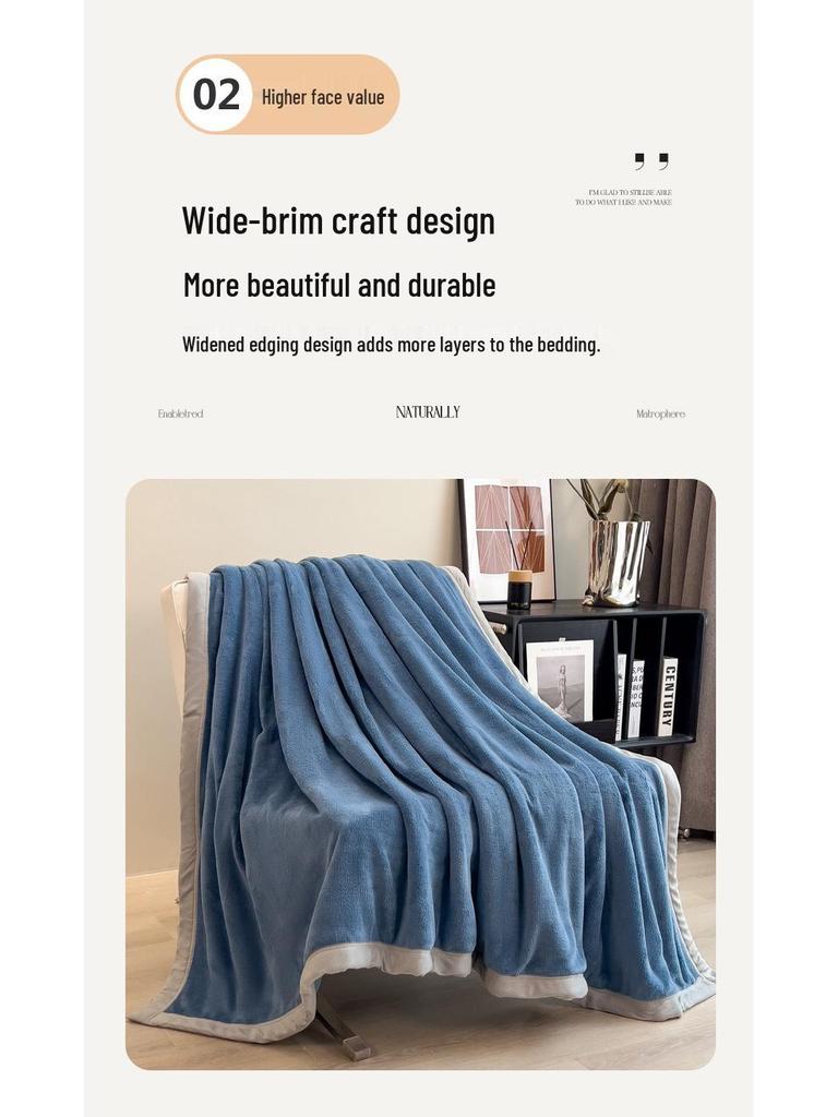 Постельная простыня и пододеяльник из кораллового флиса, фланели и бархата - Односпальный размер