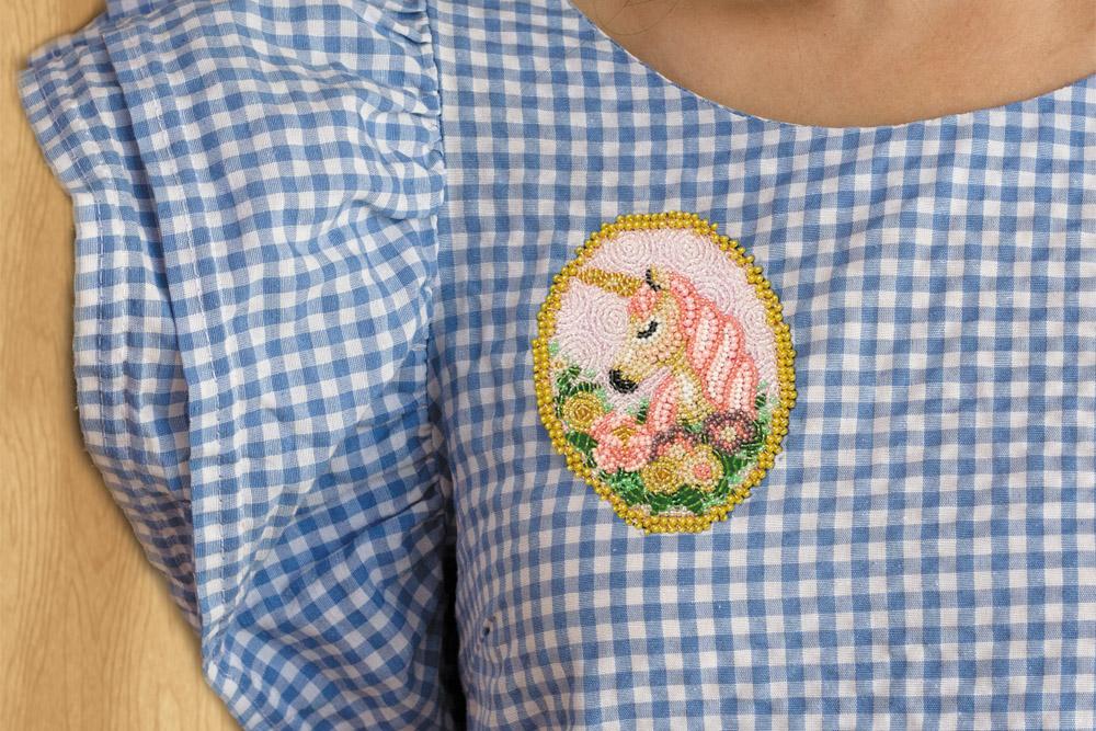 Набор для вышивки бисером украшения на натуральном художественном холсте Абрис Арт Паттернхолст Животные