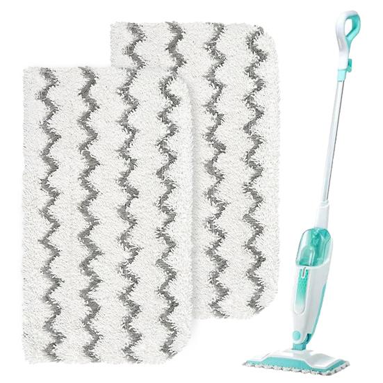 2 шт. Сменные насадки для паровой швабры Отличное водопоглощение Быстросохнущие Многоразовые накладки для паровой швабры для Shark S1000