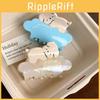 Charming And Cute Dog Design Cloud Hair Claw Clip For Women In Stylish Acetate
