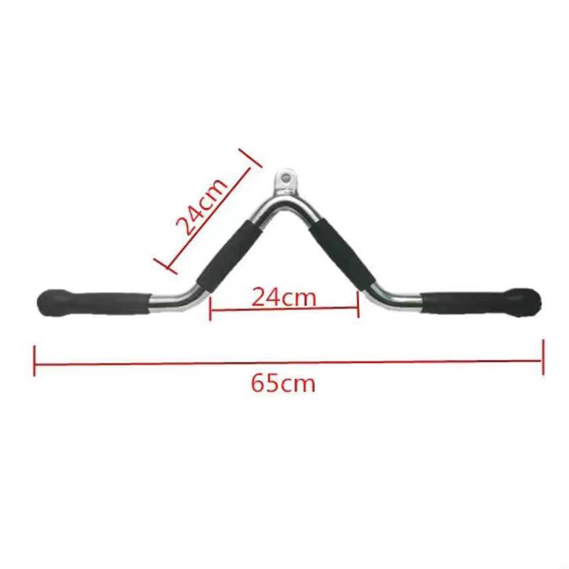 Lat Pulldown D-Handle Long Bar