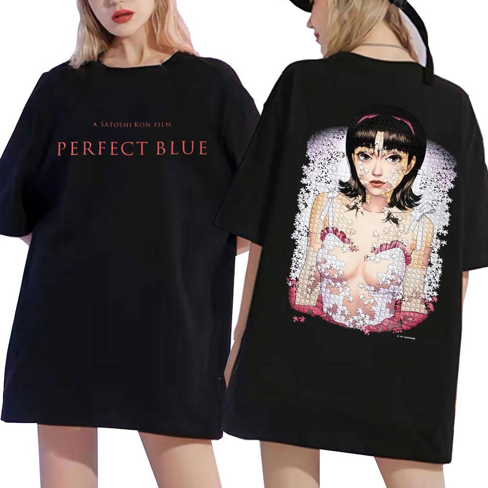 Anime Perfect Blue A Satoshi Kon Film Mima Kirigoe TShirt Men Women Clothes Oversized Short Sle
