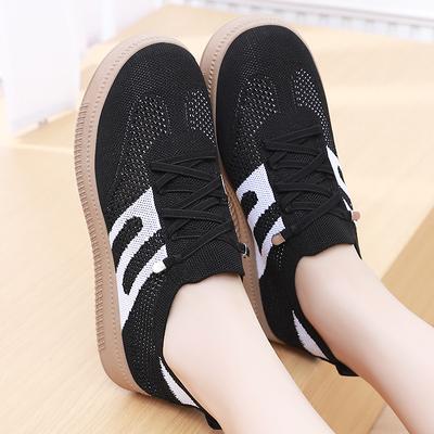 Dexun обувь женская обувь мягкая подошва не устают ноги повседневная спортивная обувь удобная дышащая одинарная обувь сетчатая студенческая обувь женская универсальная