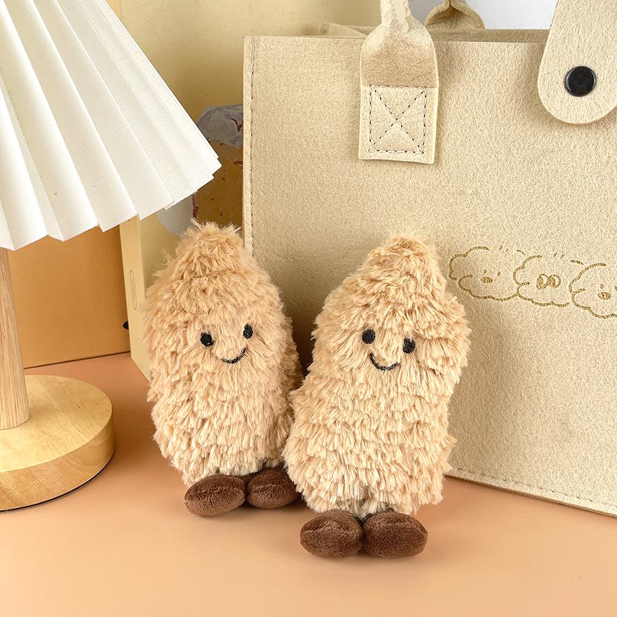 Очаровательный плюшевый брелок в виде куклы Арахиса – Милый шарм для сумки и подарок для комфорта