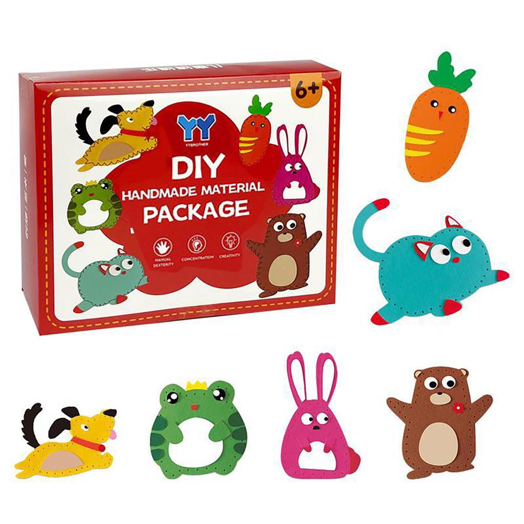 Детская швейная игрушка Ручная работа DIY Изготовление кукол Набор creative sewing material package set