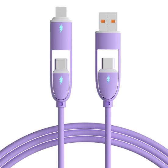 6A кабель для быстрой зарядки USB Type C 8-контактный кабель для передачи данных для Android PD