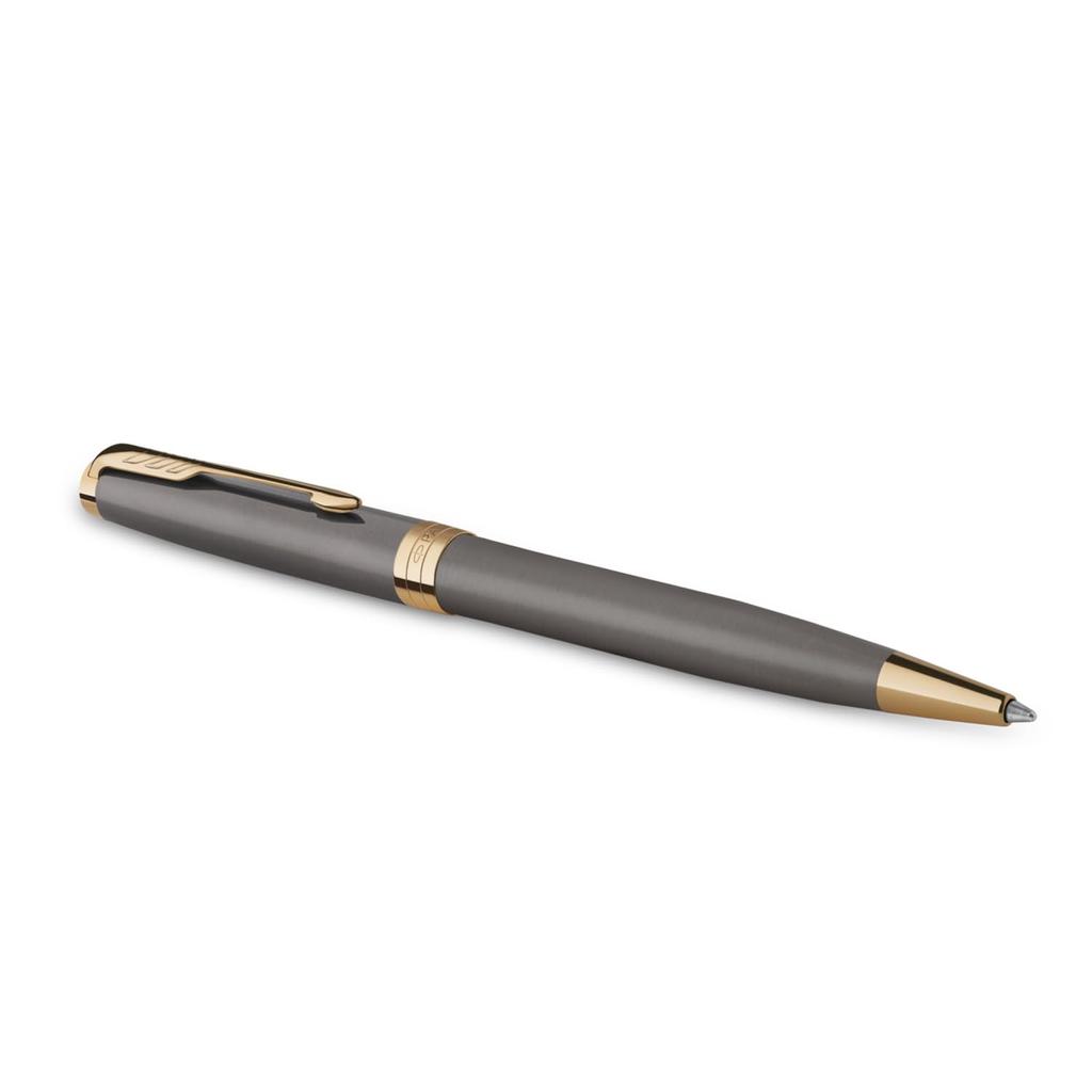 Parker Ballpoint Pen Sonnet Gray GT Medium Point Gift Box Gift Present Luxury Regular Import 2213782 Oil-based