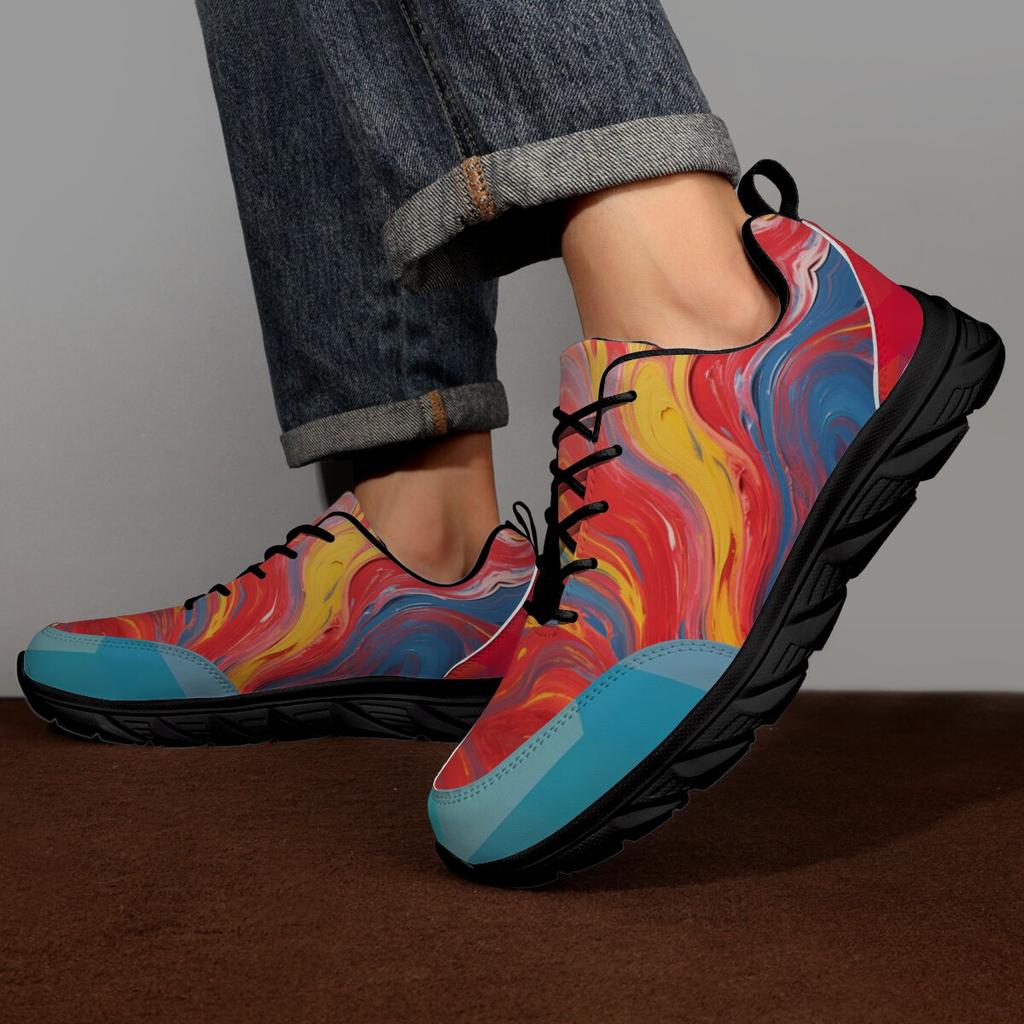 YRZL Men Training Shoes 2025 Lightweight Workout Non Slip Sneakers Comfortable Walking Shoes Athletic Casual Outdoor Footwear