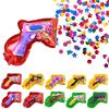5/10Pcs Confetti Popper Boom Gun Inflatable Balloon For Kids Birthday Party Wedding Decoration Holiday Atmosphere Gifts Boy Toy