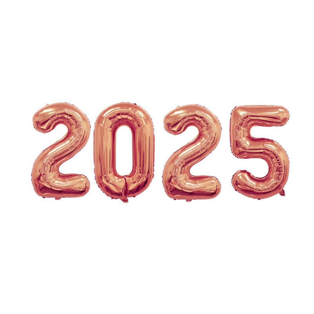 Цифровые воздушные шары Настройки для вечеринок с воздушными шарами Новогоднее украшение Украшение внутреннего сада Приветствующий новогодний воздушный шар