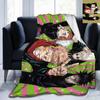Anime Jujutsu Kaisen Soft Throw Blanket Throw Blanket Soft Cartoon Printed Bedspread Bedspread Sofa Gift Tv Blanket