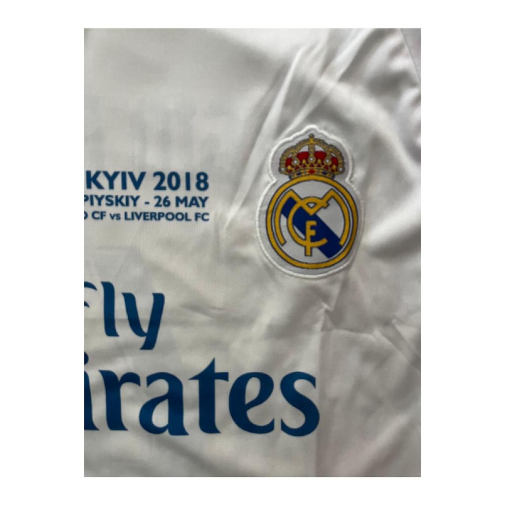 Sergio Ramos 2018 Season Kyiv Champions League Final Special Design R.madrid Children Jersey Short Set