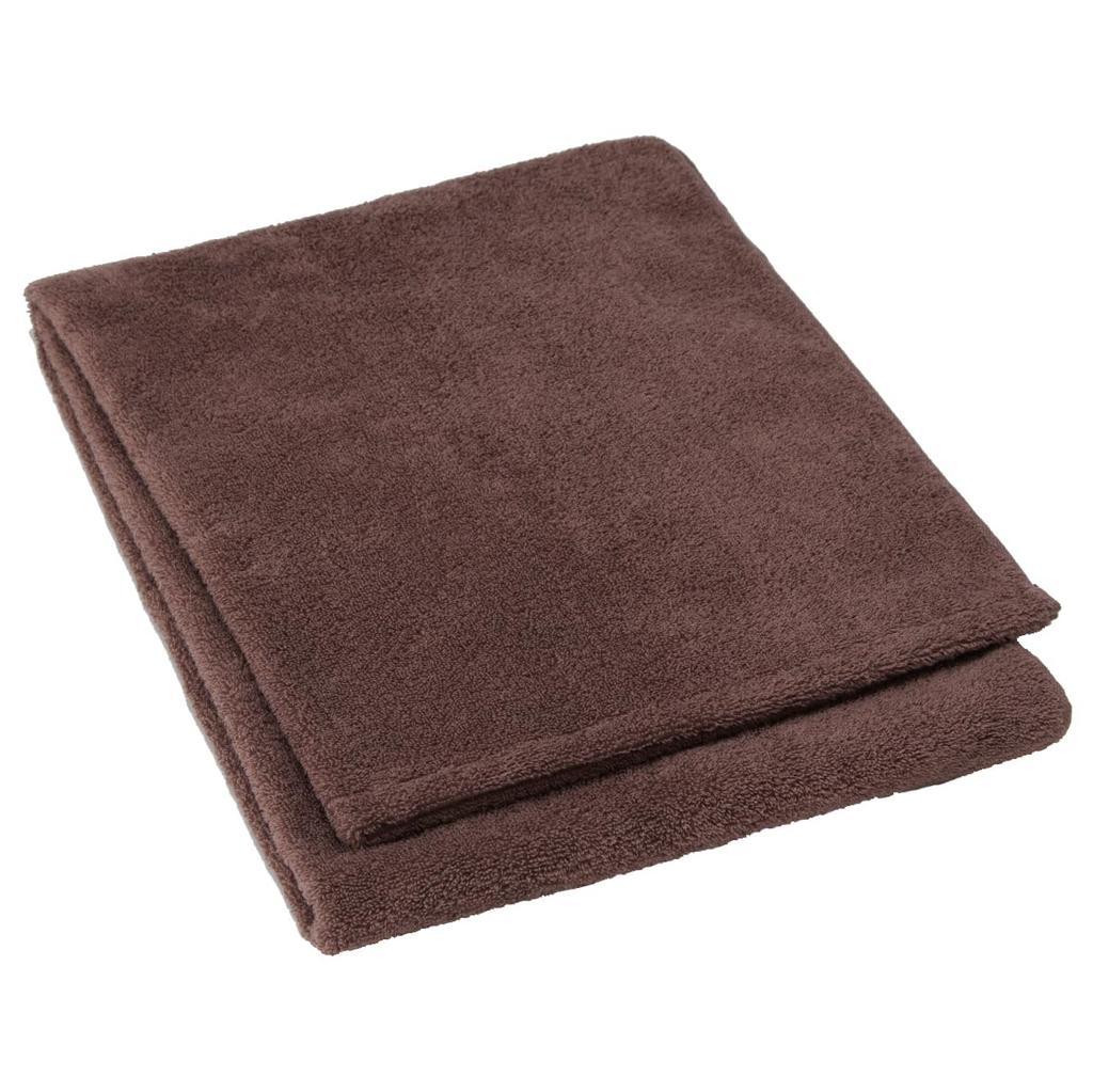 Полотенце Nishikawa Bath Soft and Perfect for Skin TT14200016, 60x120см, Стираемое, 100% хлопок, Пушистое, Уход, Коричневое,