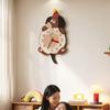 Creative Design Wall Clocks Wooden Interior Cute Modern Wall Clocks Cartoon Living Room Orologio Da Parete Ornaments Home Decor