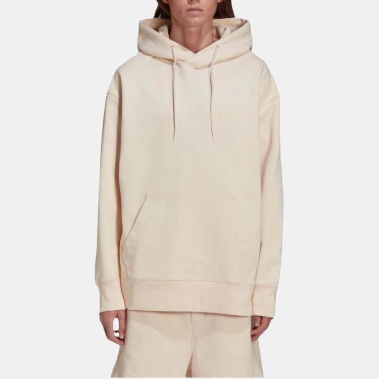 Y-3 Однотонная толстовка с капюшоном на шнурке, мужская толстовка с капюшоном, желтая HG6217