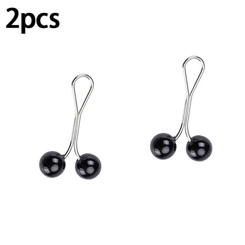 New U-Shaped Pearl Brooch Fixed Straps Anti Slip Scarf Pin DIY Sewing Multi-Purpose Scarf Adjuster Lady Fixed Pins