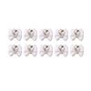 10Pcs Nail Art Charms Shiny DIY Manicure Nail Tips Accessory Love Heart Rhinestone Bow Nail Decoration for Nail Salon