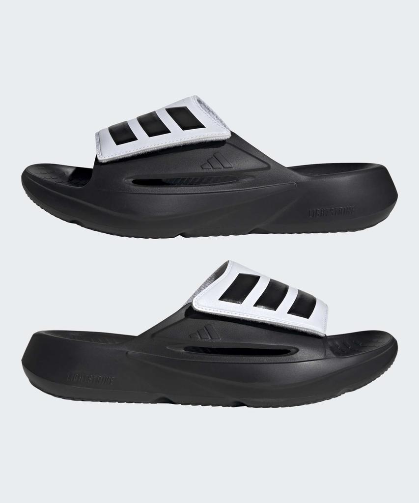 adidas Слайд Lightblaze - Черный:Белый / Js3588