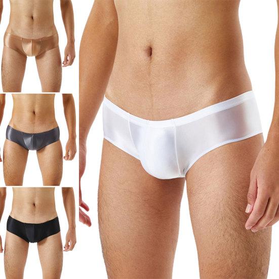 Male Panties U Convex Cool Breathable Summer Ultra Thin High Elastic Briefs Male Clothing