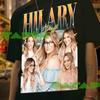Hilary Duff Retro Graphic Tee: Unisex Cotton Blend Sweatshirt, Hilary Duff Shirt, Hilary Duff Clothing